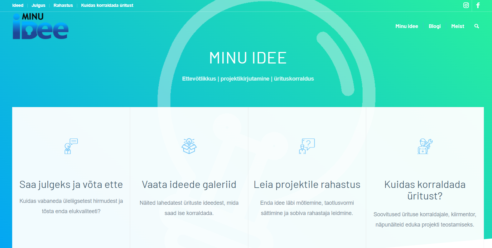 minuidee.ee veebileht